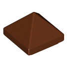 LEGO Rötlich-braun Steigung 1 x 1 x 0.7 Pyramide (22388 / 35344)