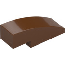 LEGO Reddish Brown Slope 1 x 3 Curved (50950)