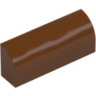 LEGO Reddish Brown Slope 1 x 4 Curved (6191 / 10314)