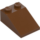 LEGO Reddish Brown Slope 2 x 3 (25°) with Rough Surface (3298)