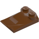 LEGO Reddish Brown Slope 2 x 3 x 0.7 Curved with Wing (47456 / 55015)