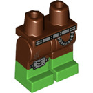 LEGO Reddish Brown Swamp Creature Minifigure Hips and Legs (3815 / 49385)