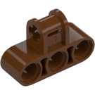 LEGO Reddish Brown Technic Cross Block 3 x 2 (Axle/Triple Pin) (42191 / 63869)