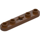 LEGO Rödaktig Brun Technic Rotor 2 Blad med 4 Knoppar (32124 / 50029)