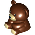 LEGO Roodachtig Bruin Teddy Bear (11385)