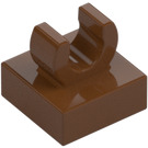 LEGO Reddish Brown Tile 1 x 1 with Clip (Raised "C") (15712 / 44842)