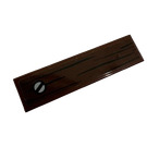 LEGO Reddish Brown Tile 1 x 4 with Wood Grain and Screw Sticker (2431)