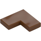 LEGO Reddish Brown Tile 2 x 2 Corner (14719)