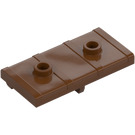 LEGO Červenohnědá Truhla s pokladem 2 x 4 Víčko (80835)