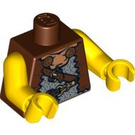 LEGO Rötlich-braun Viking Torso (973 / 88585)