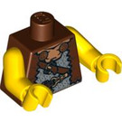 LEGO Rödaktig Brun Viking Kropp (973 / 88585)