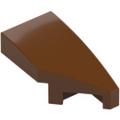 LEGO Reddish Brown Wedge 1 x 2 Right (29119)