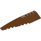 LEGO Reddish Brown Wedge 12 x 3 x 1 Double Rounded Left (42061 / 45172)