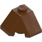 LEGO Reddish Brown Wedge 2 x 2 (45°) Corner (13548)