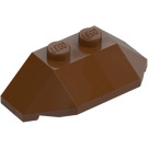 LEGO Roodachtig bruin Wig 2 x 4 Drievoudig (47759)