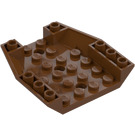 LEGO Rödaktig Brun Kil 6 x 6 Omvänd (29115)