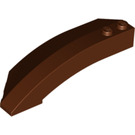 LEGO Reddish Brown Wedge Curved 3 x 8 x 2 Right (41749 / 42019)