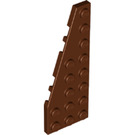 LEGO Rötlich-braun Keil Platte 3 x 8 Flügel Links (50305)