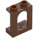 LEGO Reddish Brown Window Frame 1 x 2 x 2 with Arched Opening (90195)