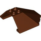 LEGO Reddish Brown Windscreen 6 x 6 x 2 (35331 / 87606)