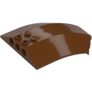 LEGO Reddish Brown Windscreen 6 x 8 x 2 Curved (40995 / 41751)