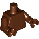 LEGO Rødbrun Wookiee Torso med Printed Arm (973 / 88585)