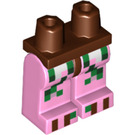 LEGO Roodachtig Bruin Zombie Pigman Minifigure Heupen en benen (3815 / 21086)