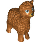 LEGO Rötliches Kupfer Llama mit Green Augen und Gold Mouth (66221 / 66601)
