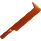 LEGO Reddish Copper Minifigure Sword with Angled Tip (10050)