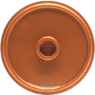 LEGO Reddish Copper Shield - Round with Stud (17835 / 91884)