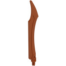 LEGO Reddish Copper Sword with Curved Tip and Axle (11305)