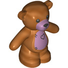 LEGO Reddish Copper Teddy Bear with Heart (67122 / 67127)
