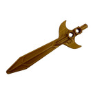 LEGO Reddish Gold Knights Kingdom Sword (47460)