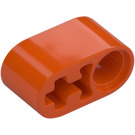 LEGO Reddish Orange Beam 2 with Axle Hole and Pin Hole (40147 / 74695)