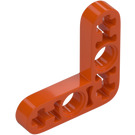 LEGO Reddish Orange Beam 3 x 3 x 0.5 Bent 90 Degrees L Shape (32056 / 59605)