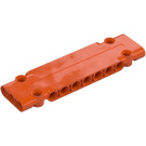 LEGO Rötliches Orange Flach Paneel 3 x 11 (15458)