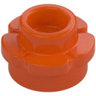 LEGO Rödaktig Orange Blomma 1 x 1 (24866)