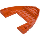 LEGO Roodachtig oranje Stern 12 x 10 (47404)