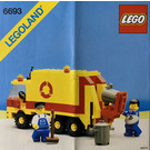 LEGO Refuse Collection Truck 6693 Byggeinstruksjoner