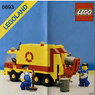 LEGO Refuse Collection Truck 6693 Instructions