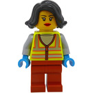 LEGO Refuse Collector, Vrouwelijk (60386) Minifiguur