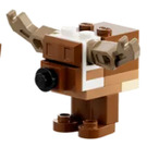 LEGO Reindeer Gonk Droid Minifigur