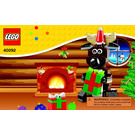 LEGO Reindeer 40092 Instructions