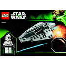 LEGO Republic Assault Ship & Planet Coruscant Set 75007 Instructions