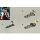 LEGO Republic Attack Cruiser 30053 Инструкции