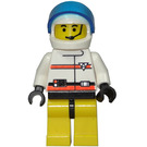 LEGO Res-Q Racer with Helmet with Yellow Legs Minifigure