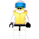 LEGO Res-Q med Hjelm og Redningsvest Minifigur