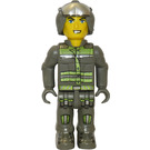 LEGO Res-Q Worker avec Open Casque et Large Smile Figurine