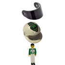 LEGO Rescue Biker with White Helmet with Green Snake Technic Figure