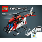 LEGO Rescue Helicopter 42092 Byggeinstruksjoner